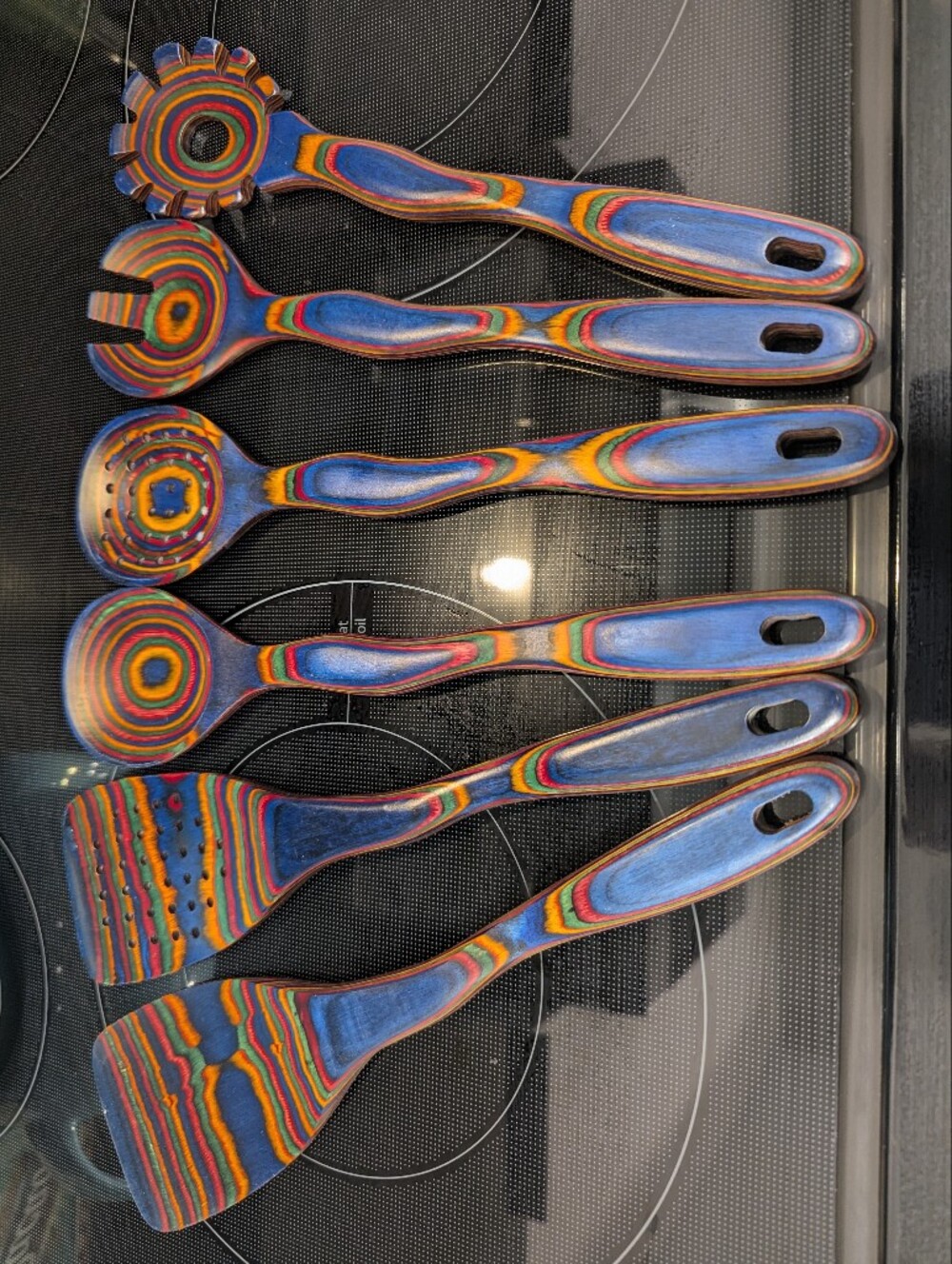6 Piece Pakkawood Cooking Utensil Set